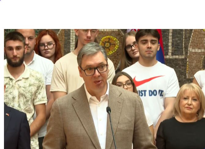 VUČIĆ PRIMIO SRPSKE STUDENTE I SREDNJOŠKOLCE: Bez snova nema budućnosti