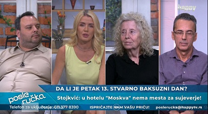 POSLE RUČKA: Da li je petak 13. nesrećan dan?