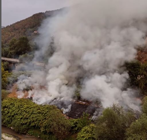 OGROMAN POŽAR U LUČANIMA: Gori velika površina na ulazu u grad (VIDEO)