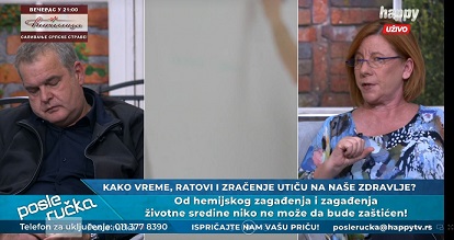 POSLE RUČKA: Kako vreme, ratovi i zračenje utiču na naše zdravlje?