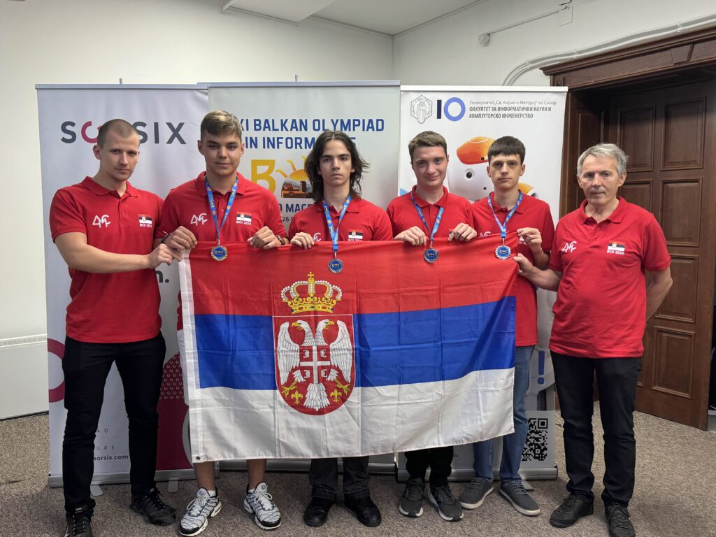 SVAKA ČAST GENIJALCI NAŠI: Ekipa Srbije uzela četiri medalje Balkanskoj informatičkoj olimpijadi srednjoškolaca