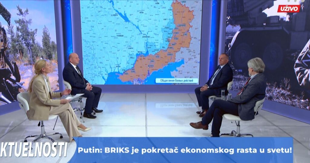 18.10. „AKTUELNOSTI“ NA HAPPY TV: Putin: BRIKS je pokretač ekonomskog rasta u svetu