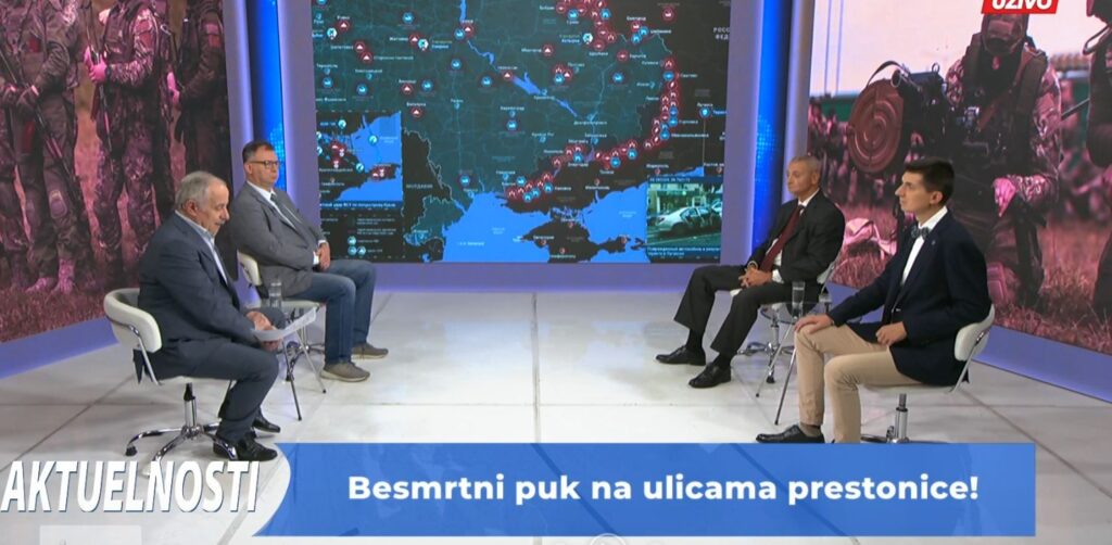 20.10. „AKTUELNOSTI“ NA HAPPY TV: Besmrtni puk na ulicama prestonice