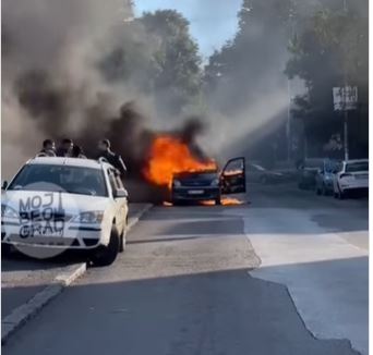 PLAMEN I CRNI DIM NA SVE STRANE: Drama na Karaburmi!