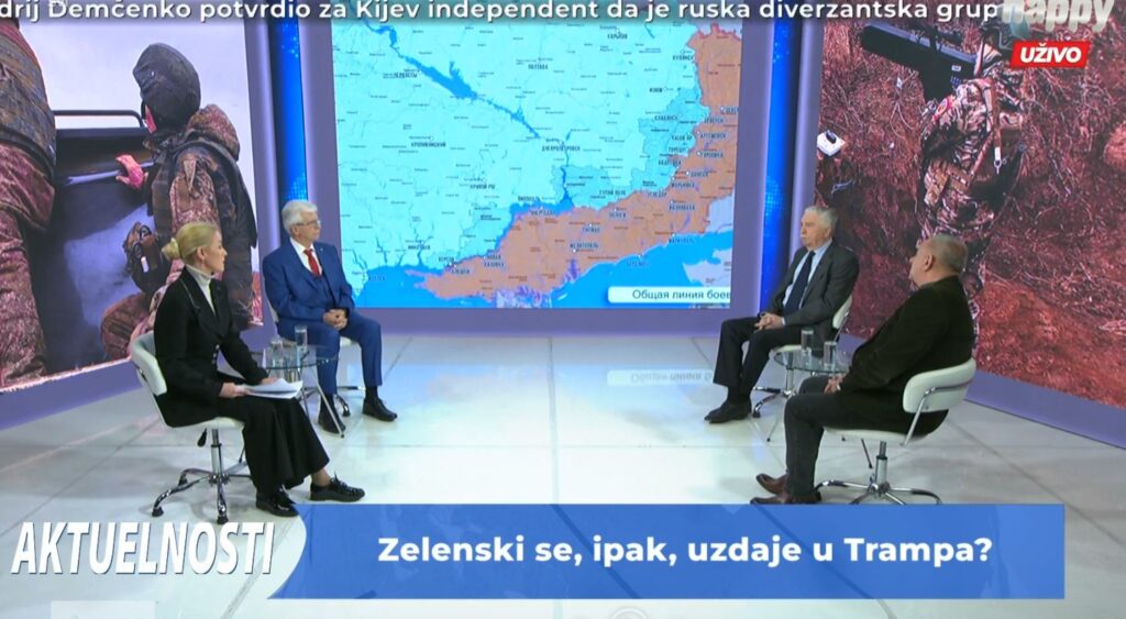 „AKTUELNOSTI“ NA HAPPY TV: Zelenski se, ipak, uzdaje u Trampa?