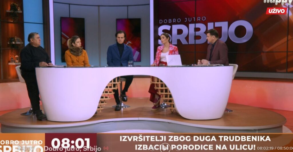 DOBRO JUTRO SRBIJO: Izvršitelji zbog duga izbacili porodice na ulicu!