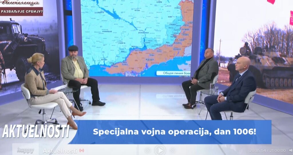 „AKTUELNOSTI“ NA HAPPY TV: KREMLJ: Putin je više puta potvrdio da je otvoren za pregovore