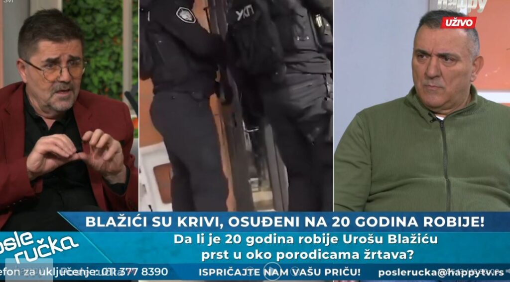 POSLE RUČKA: Blažići su krivi, osuđeni na 20 godina robije