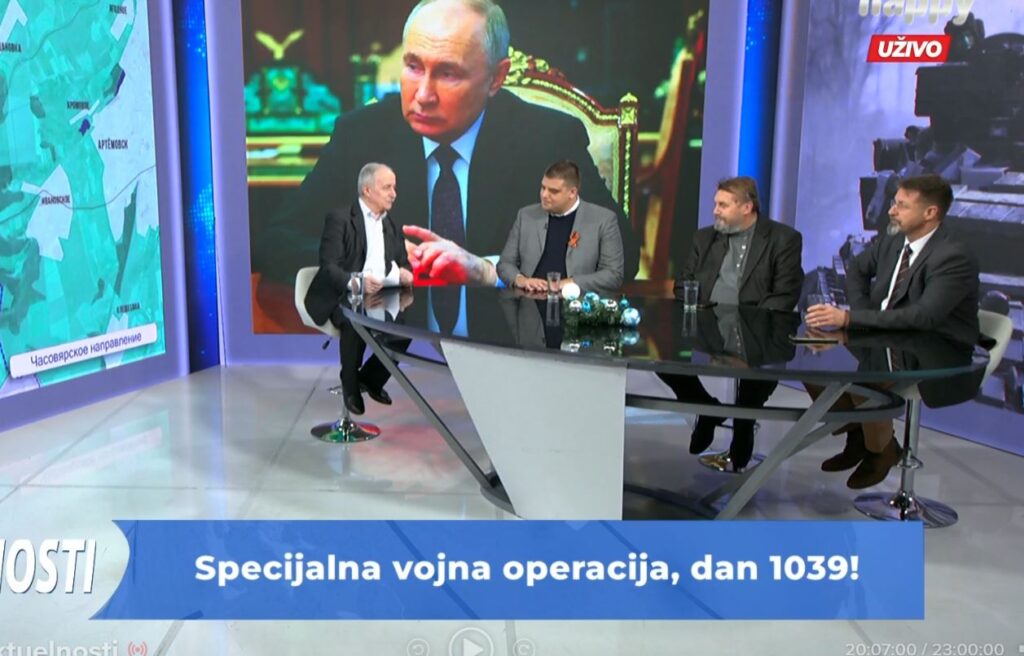 „AKTUELNOSTI“ NA HAPPY TV: Specijalna vojna operacija, dan 1039!