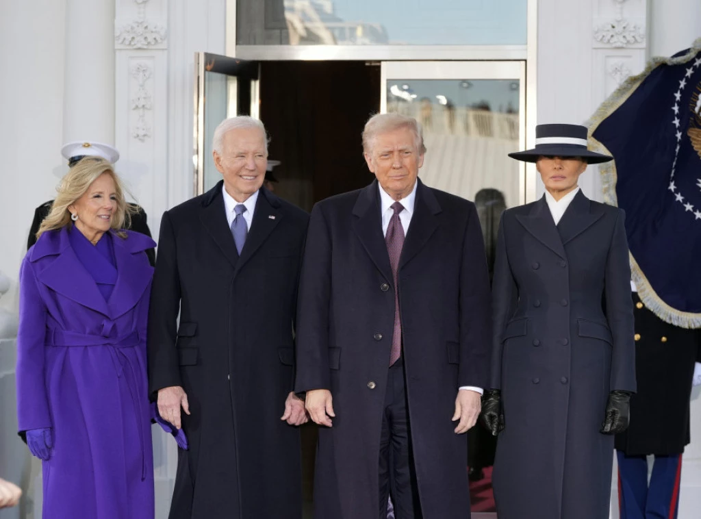 INAUGURACIJA DONALDA TRAMPA: Donald i Melanija Tramp dočekani u Beloj kući