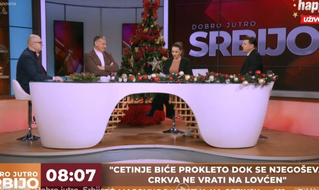 DOBRO JUTRO SRBIJO: „Cetinje biće prokleto dok se Njegoševa crkva ne vrati na Lovćen“