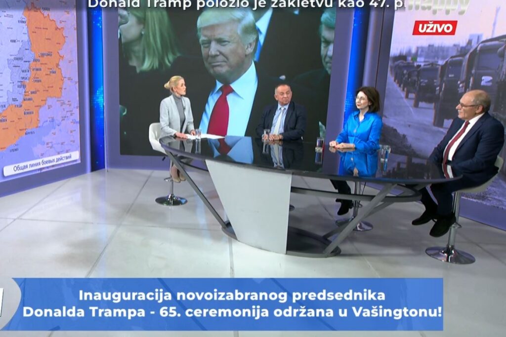 „AKTUELNOSTI“ NA HAPPY TV: Donald Tramp položio zakletvu: zvanično 47. predsednik SAD!