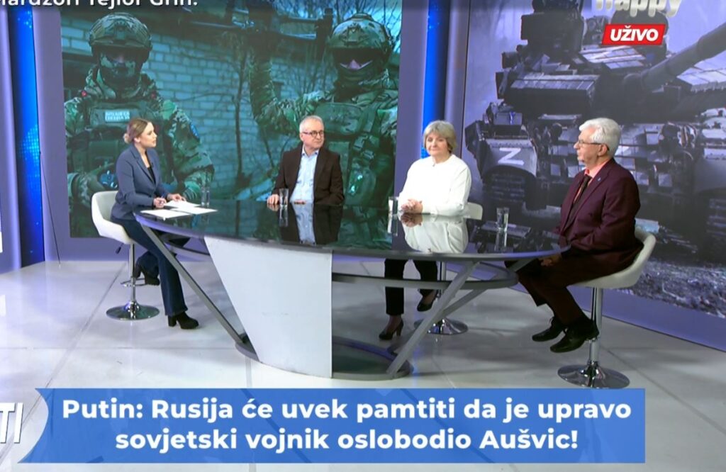 „AKTUELNOSTI“ NA HAPPY TV: Putin: Rusija će uvek pamtiti da je upravo sovjetski vojnik oslobodio Aušvic!