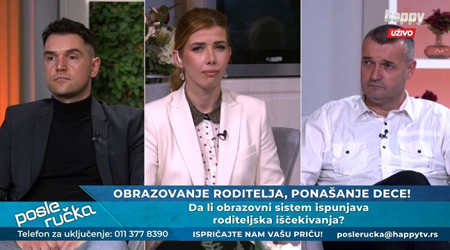 POSLE RUČKA: Obrazovanje roditelja, ponašanje dece