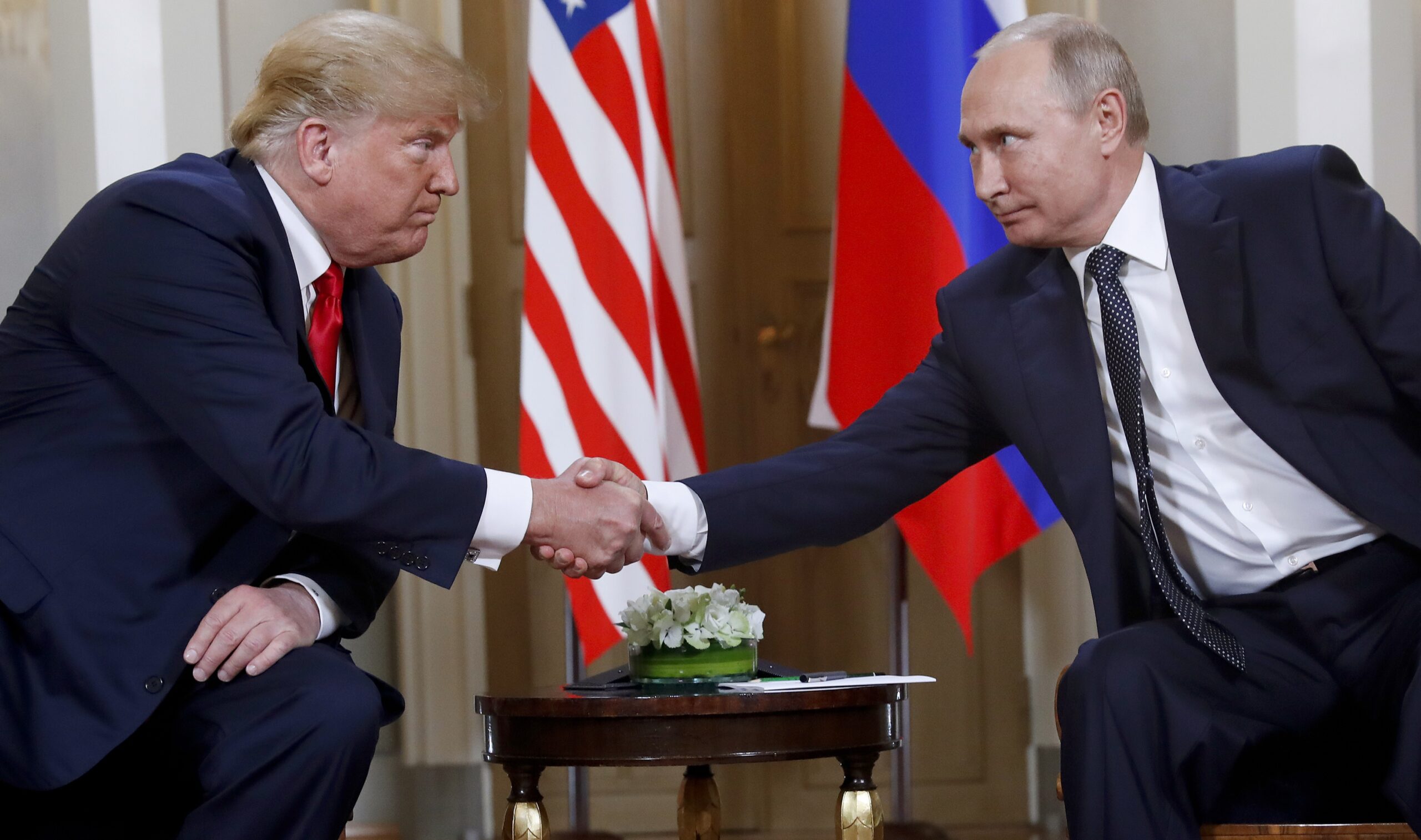 Donald Tramp i Vladimir Putin