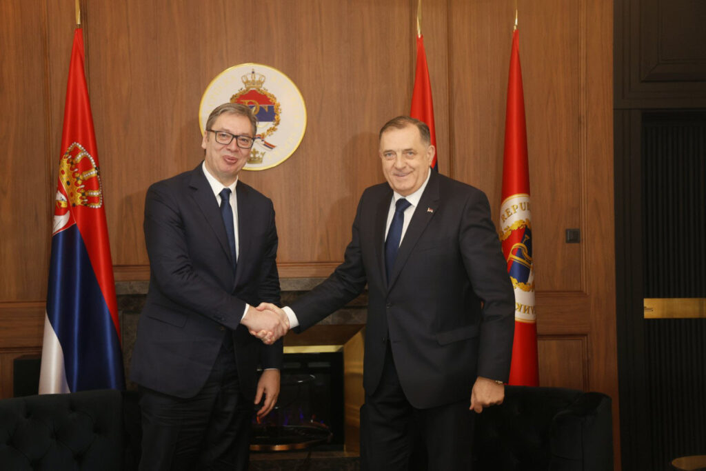 BRATSTVO SRBIJE I SRPSKE: Vučić i Dodik dogovorili zajednički odgovor na nepravdu