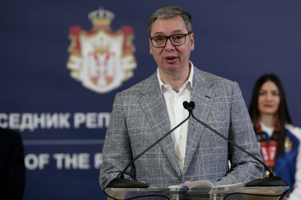 SASTAO SE SA MARTOM KOS: Aleksandar Vučić stigao u Brisel