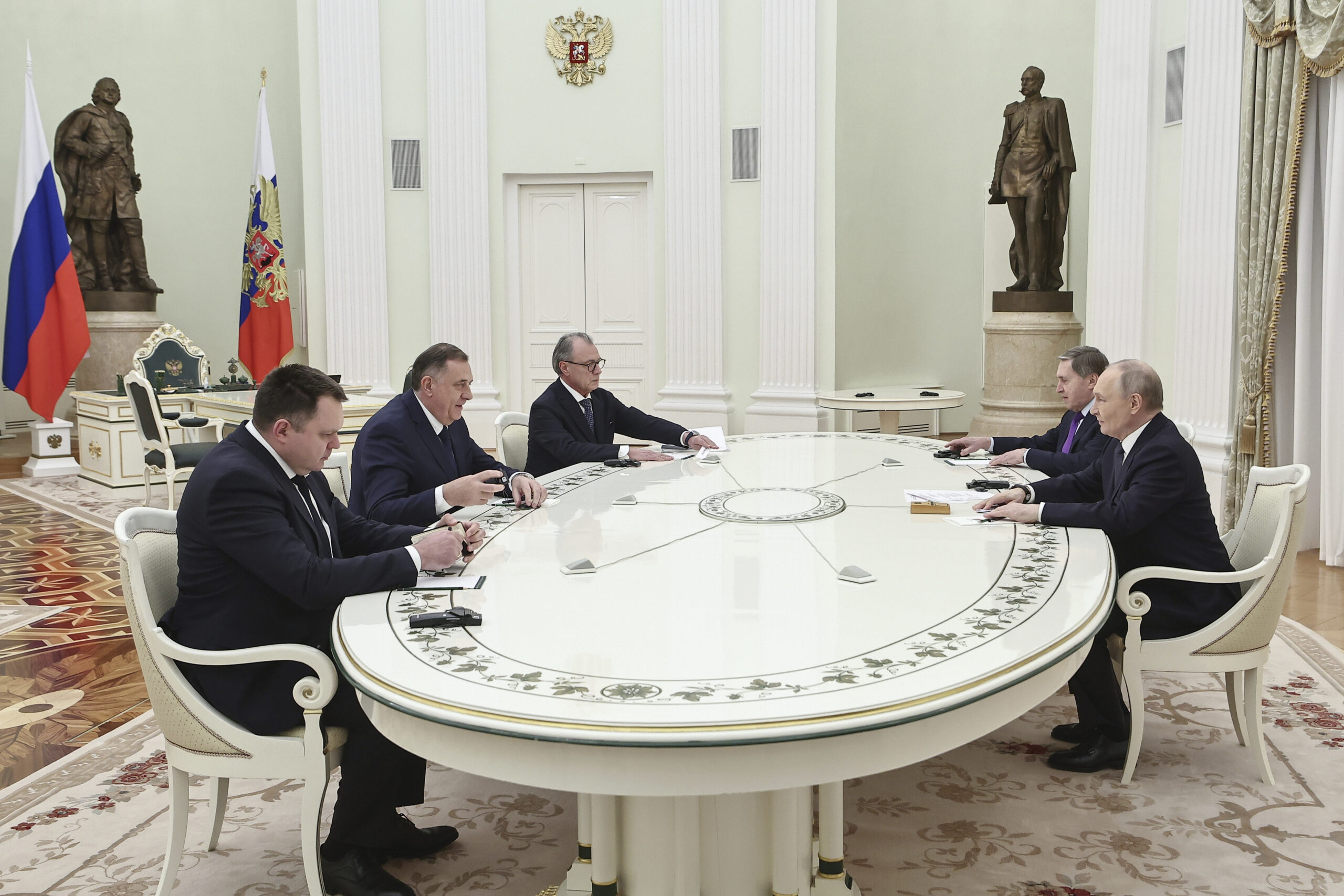 Vladimir Putin i Milorad Dodik se sastali u Kremlju