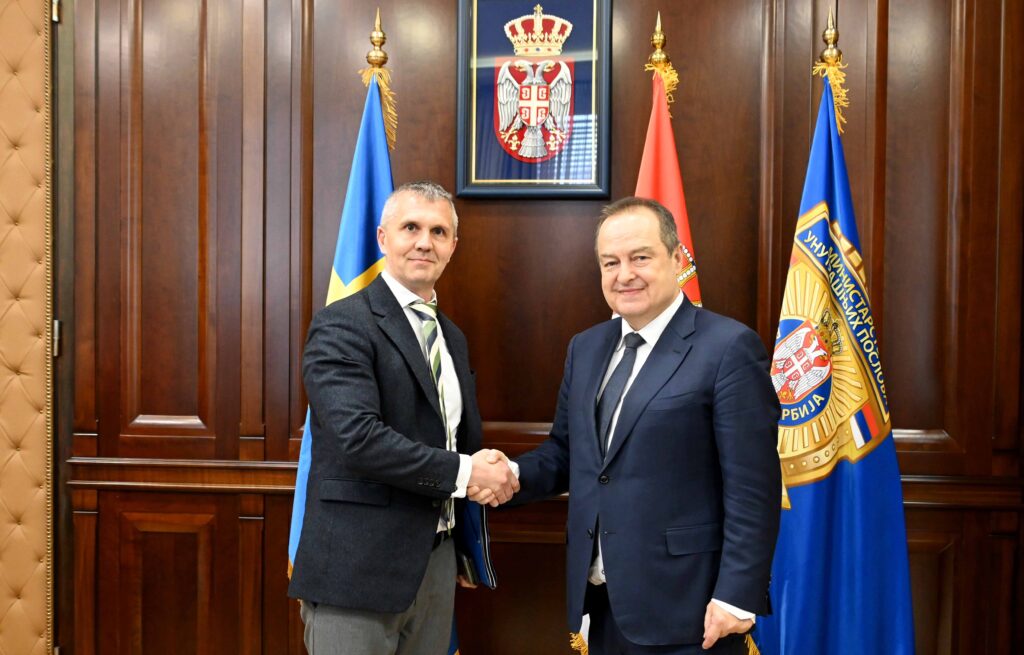 POTVRĐEN NASTAVAK PROJEKTNE SARADNJE: Ivica Dačić sastao se danas sa Mikaelom Kulbergom
