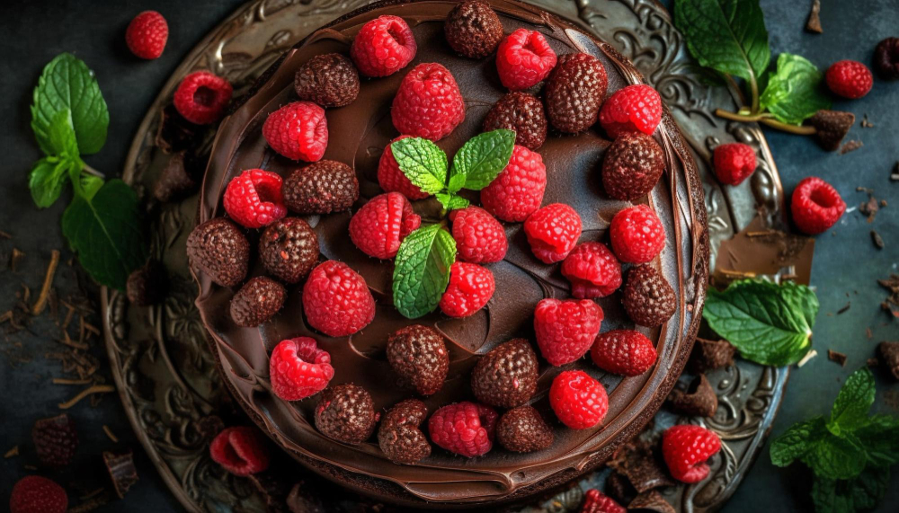 RECEPT DANA: Čoko malina torta