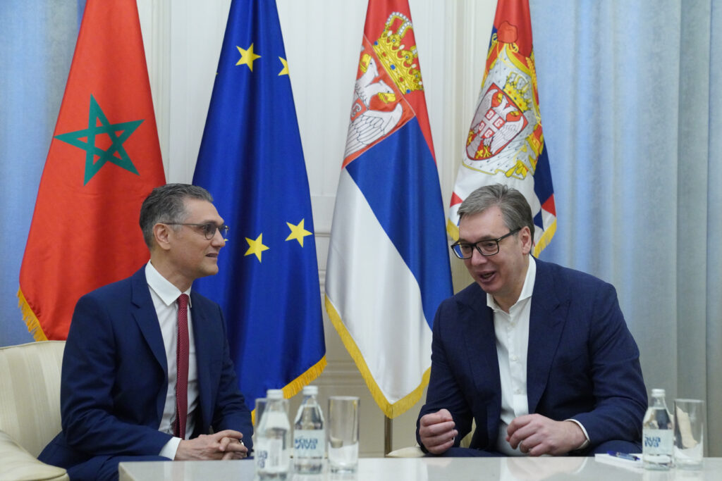 ZAHVALAN SAM MU NA ODLIČNOJ SARADNJI: Vučić se sastao sa ambasadorom Maroka
