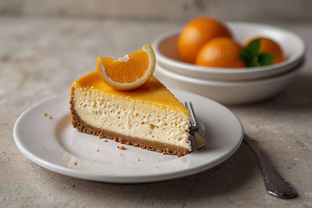 OSVEŽAVAJUĆI DESERT: Čizkejk sa pomorandžom