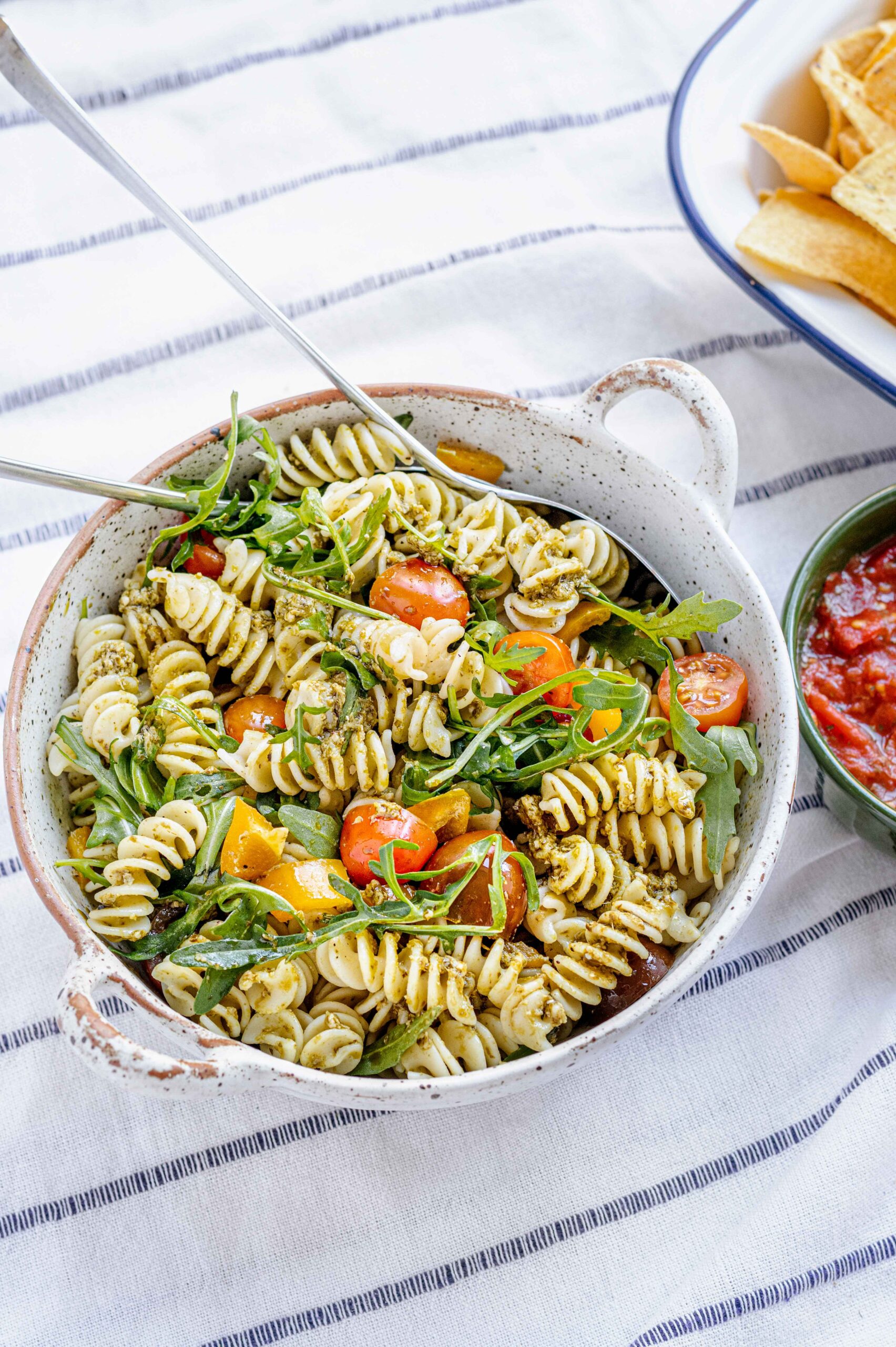 pasta sa spanaćem i mirođijom