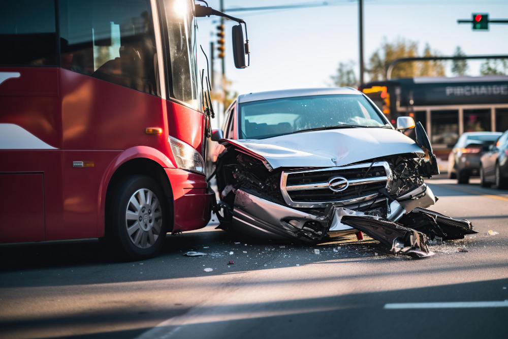 AUTOMOBILOM UDARIO U AUTOBUS: Saobraćajna nezgoda na Zvezdari