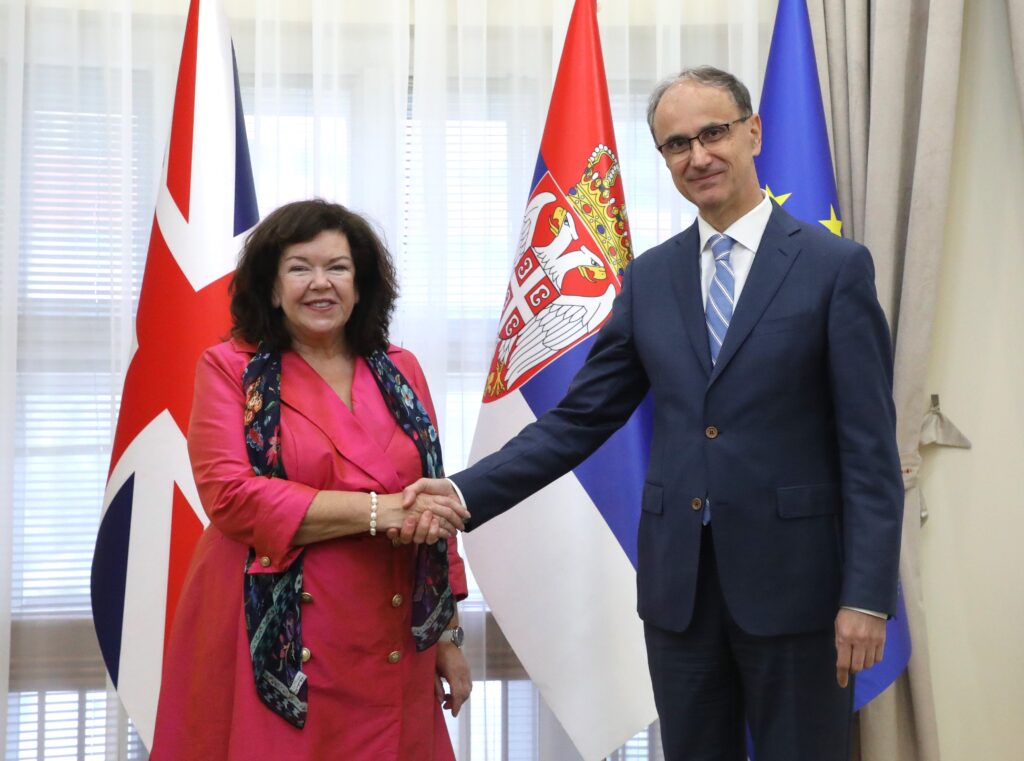 SRBIJA I VELIKA BRITANIJA PRODUBLJUJU PARTNERSTVO: Fokus na ekonomiju, obrazovanje i bezbednost