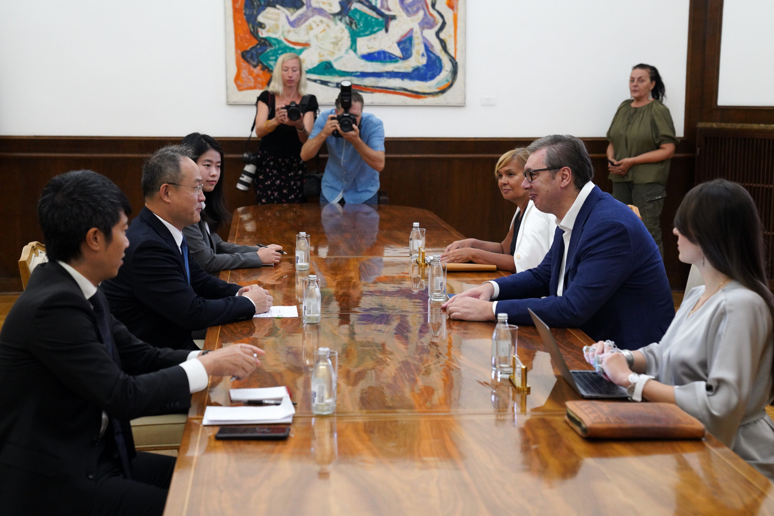 Li Ming i Aleksandar Vučić