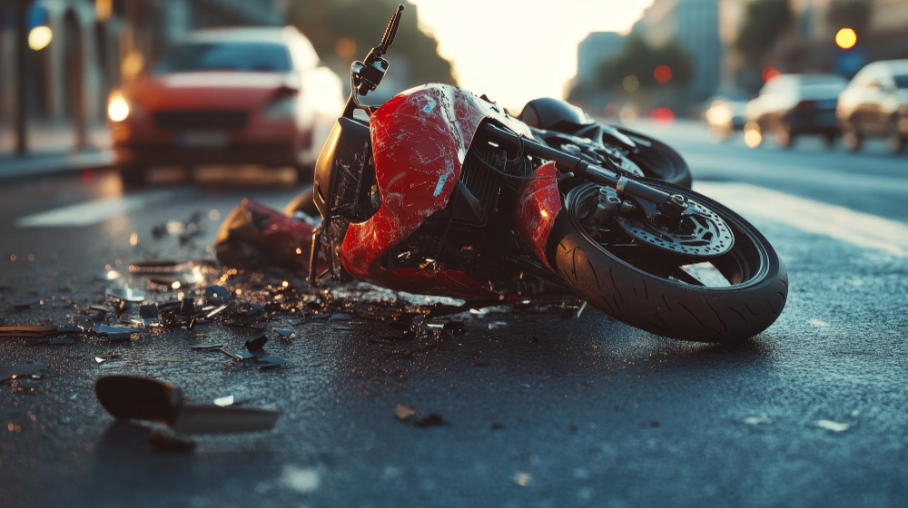 TEŠKA NESREĆA U VRANJU: Automobil oborio motciklistu
