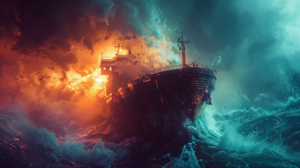 POŽAR NA SREDOZEMLJU: Brod sa sudanskim izbeglicama uništen, najmanje 50 mrtvih