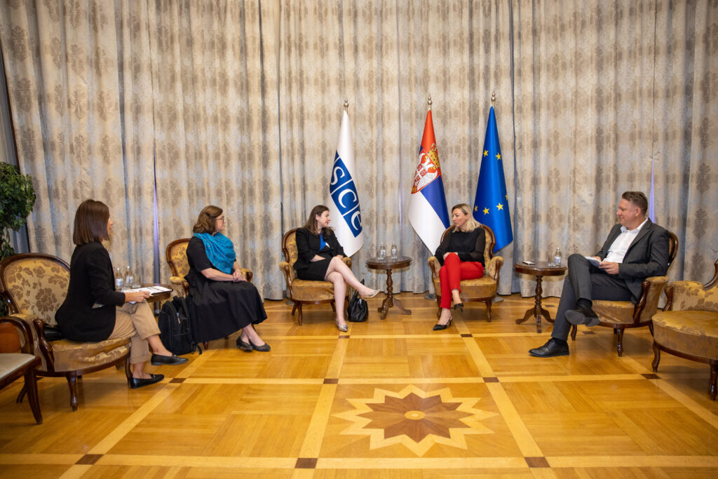 OSNAŽIVANJE ŽENA KLJUČ ZA NAPREDAK SRBIJE: Macura razgovarala s predstavnicom OEBS-a