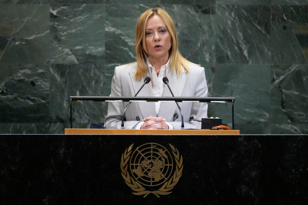 ITALIJANSKA PREMIJERKA MELONI I NJENA VLADA NE PRIZNAJU PALESTINU: Sve dok Hamas ne bude razoružan biće tako!
