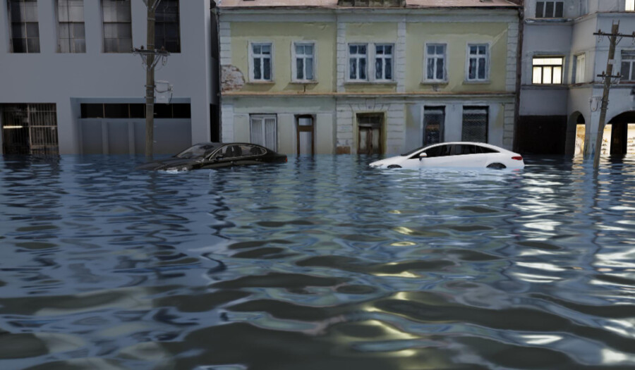 KATASTROFA U BUDVI: Obilna kiša izazvala bujice i otežala saobraćaj