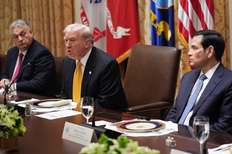 SALATA ZA ORBANA: Šta je mađarski premijer jeo u Beloj kući?