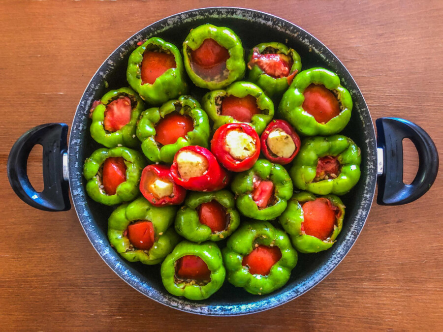 RECEPT DANA: Posne punjene paprike