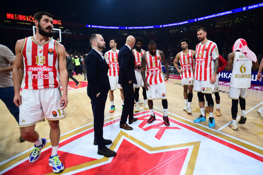 POBEDA U DEVETOM KOLU ABA LIGE: Košarkaši Crvene zvezde savladali Bosnu